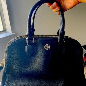 Brand new Tory Burch leather black bag for daily use and business causal